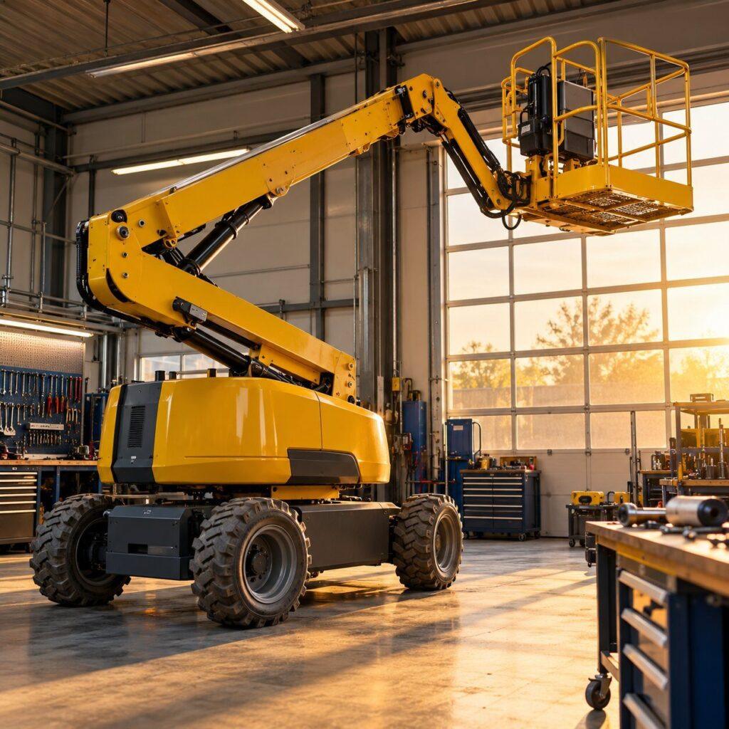 Arbeitsbühnen Wartung – präventiver Schutz vor Maschinenausfällen – HAB Engineering GmbH