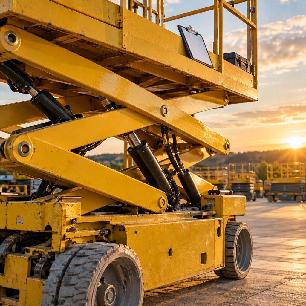 UVV Prüfung für vermietete und gekaufte Arbeitsbühnen – HAB Engineering GmbH