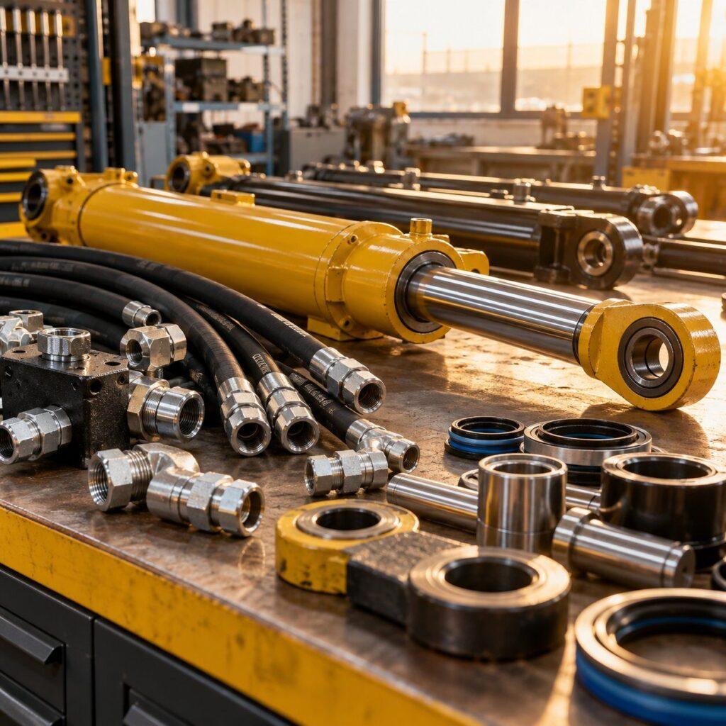 Verschleißteile und Hydraulik-Komponenten beschaffen – HAB Engineering GmbH